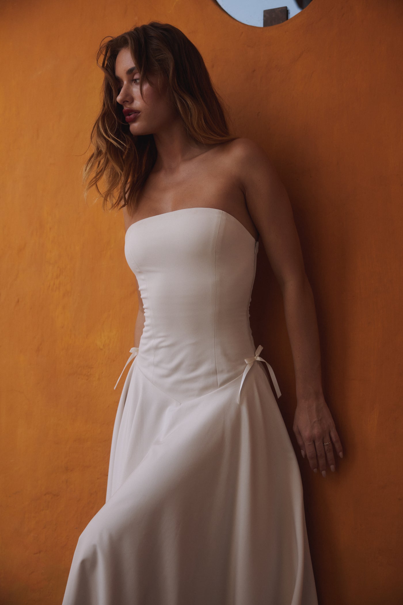 Kittie Maxi Dress in Ivory