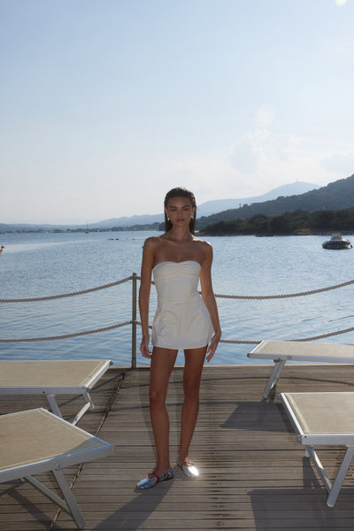 Belle Dress - Bone