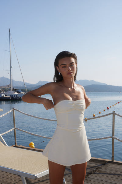 Belle Dress - Bone