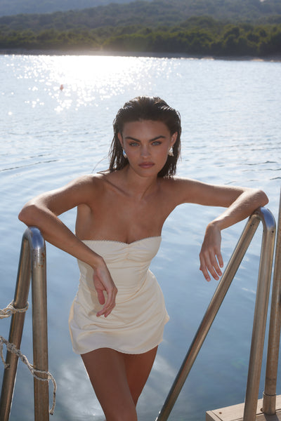 Belle Dress - Bone