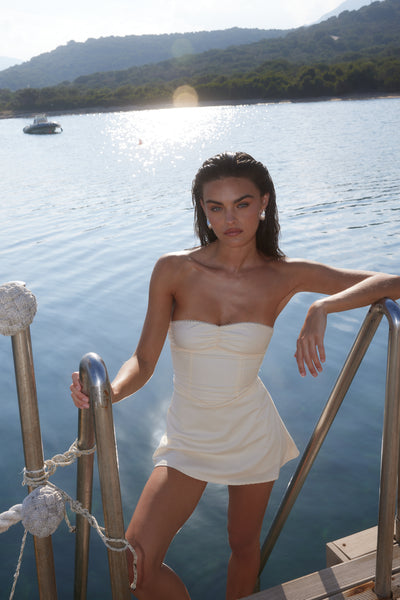 Belle Dress - Bone