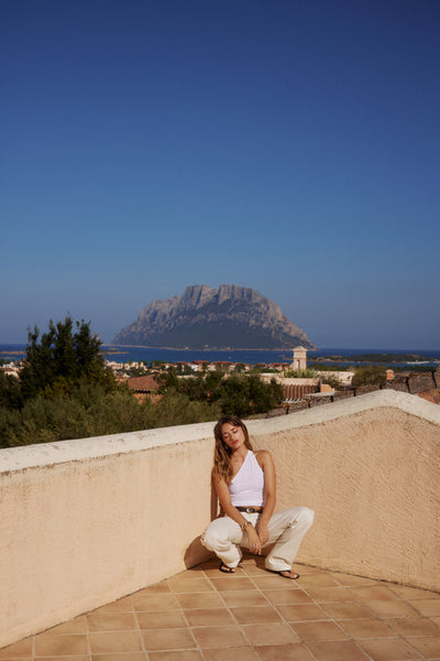 Vacanza Top - White