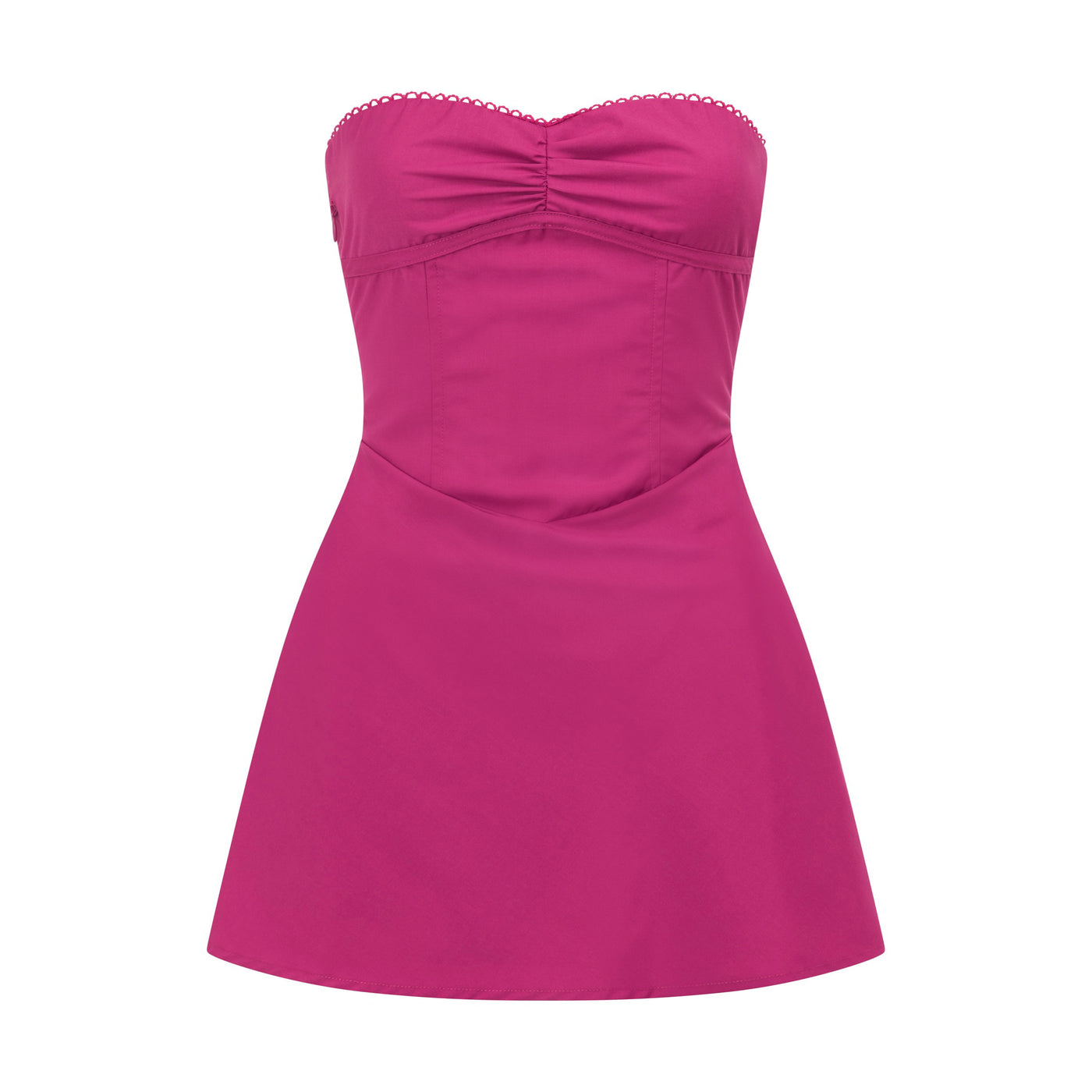 Belle Dress - Fuchsia
