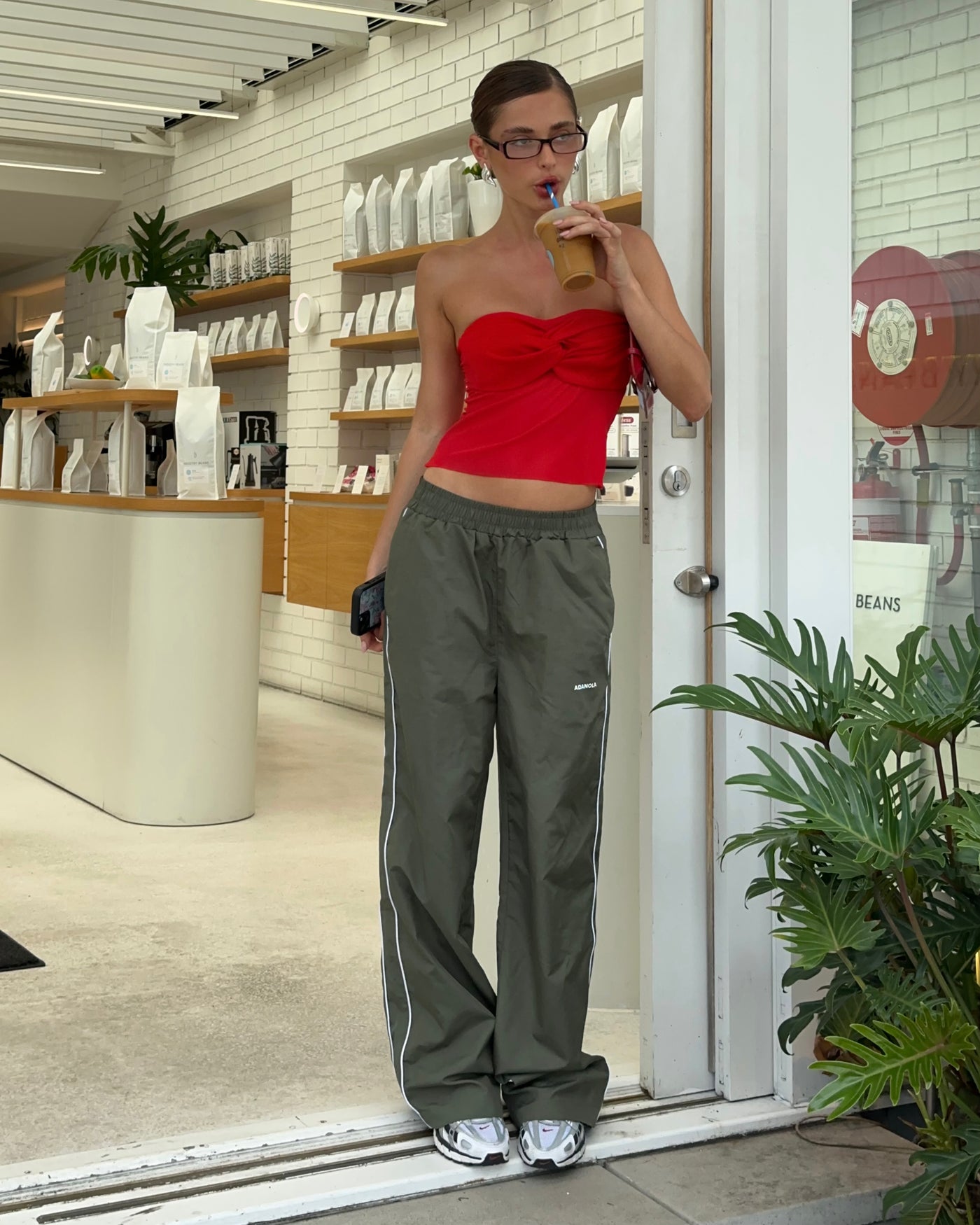Valentina Strapless Top - Rossa