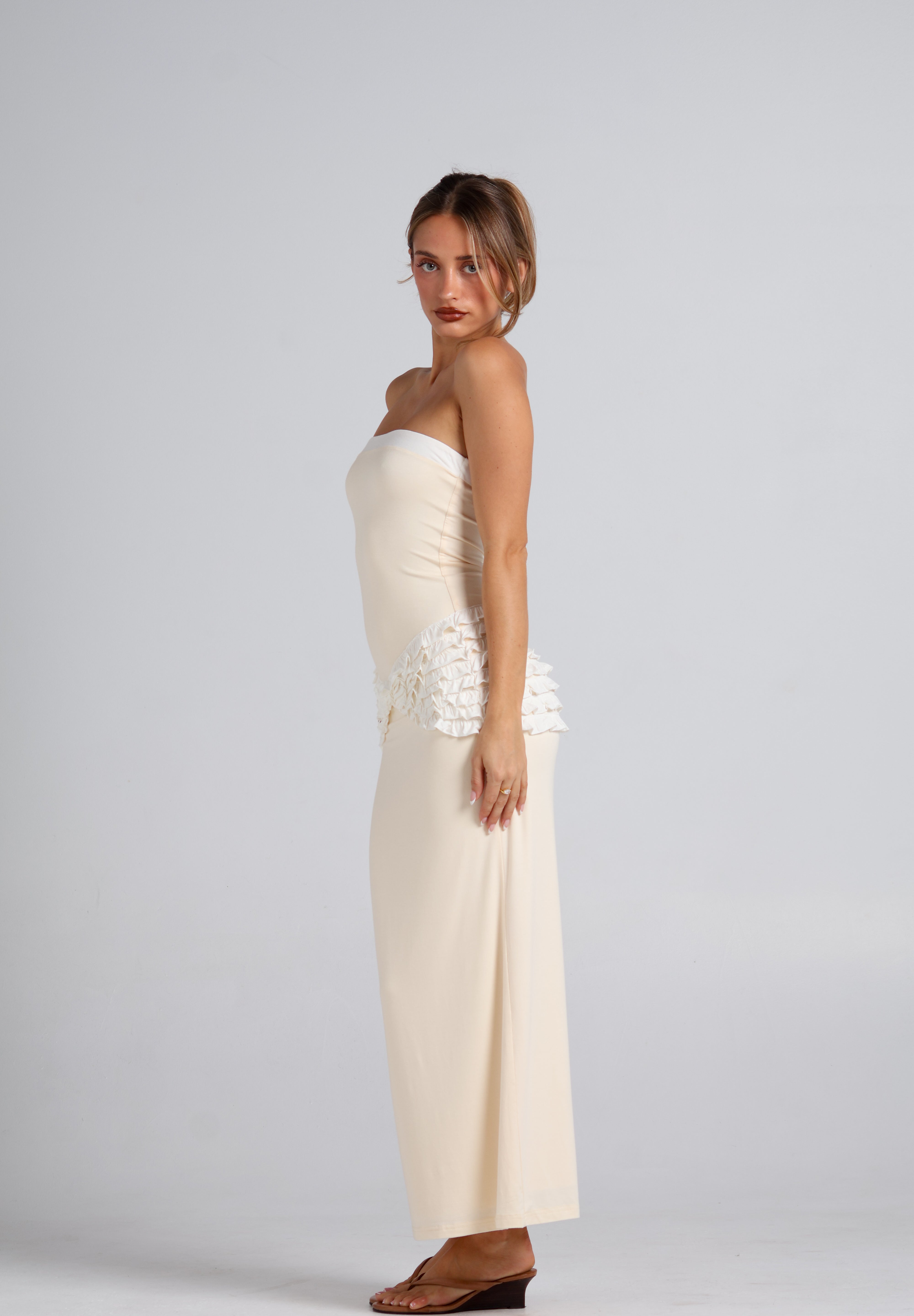 Elsa Dress - Cream