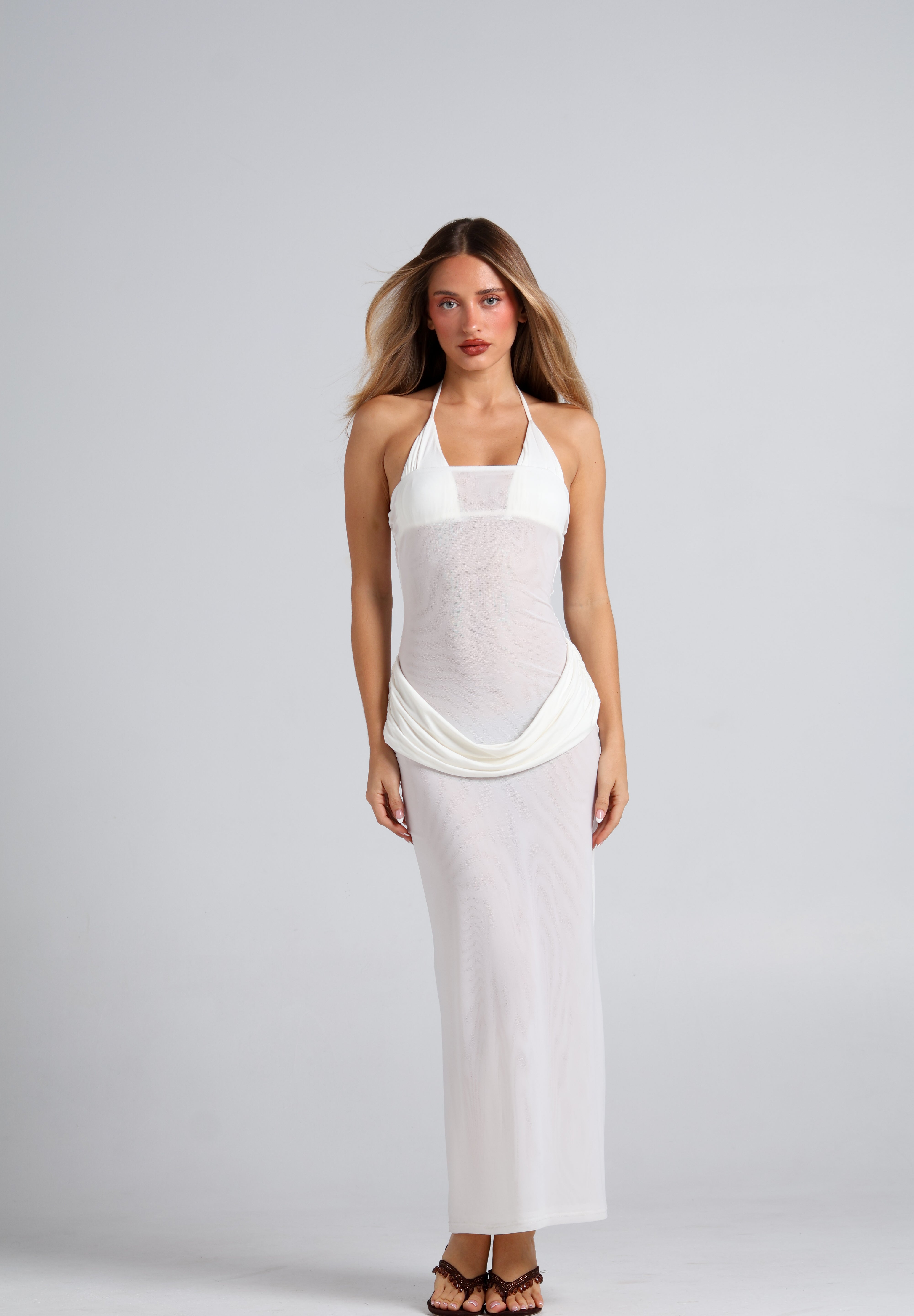 Piscina Dress - White
