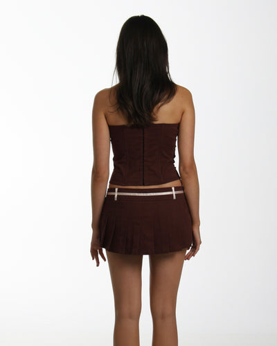 Pamela Skort in Choc