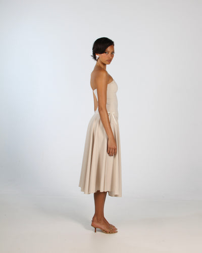 Kittie Maxi Dress in Ivory