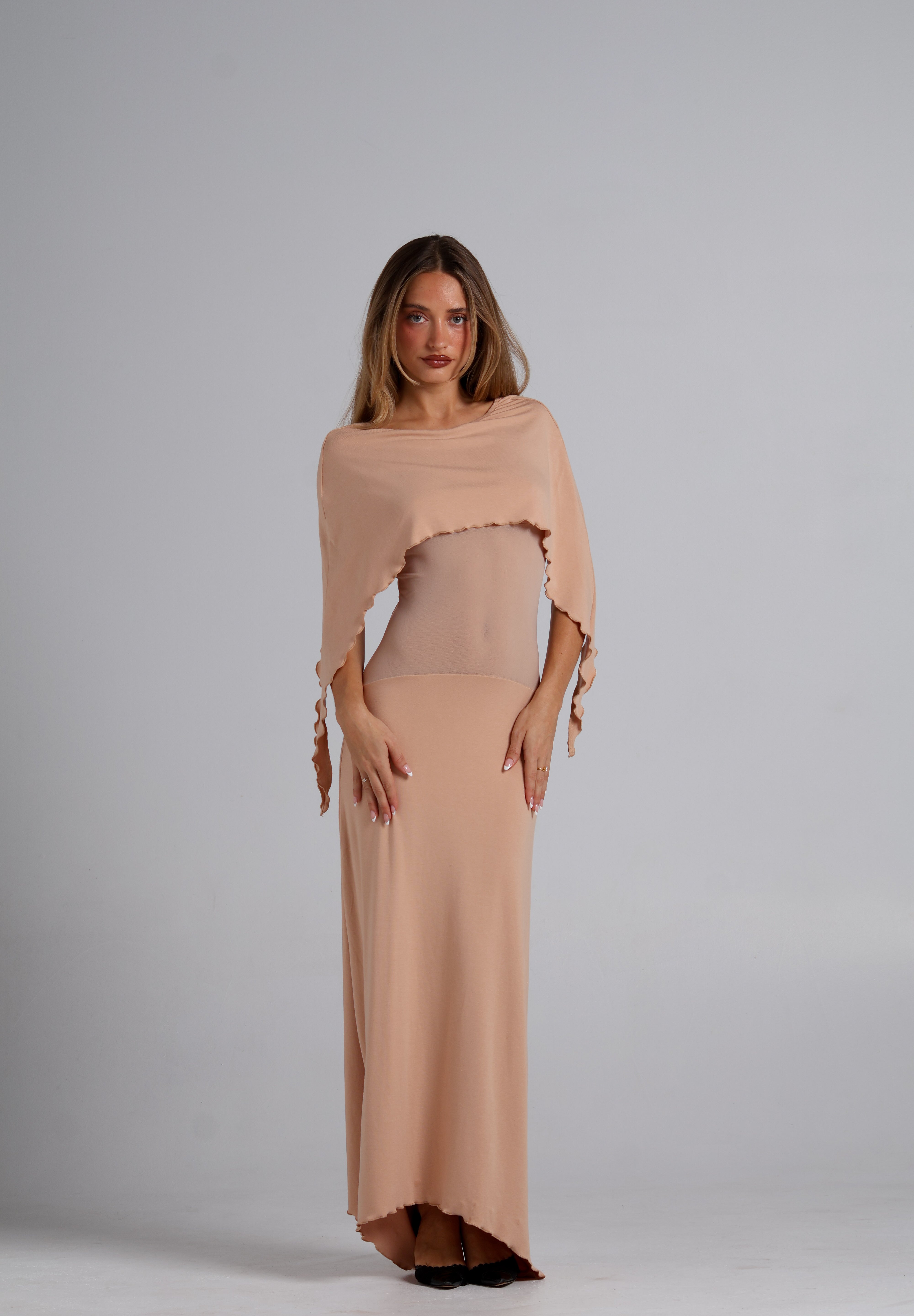 Evelyn Dress - Dusty Pink