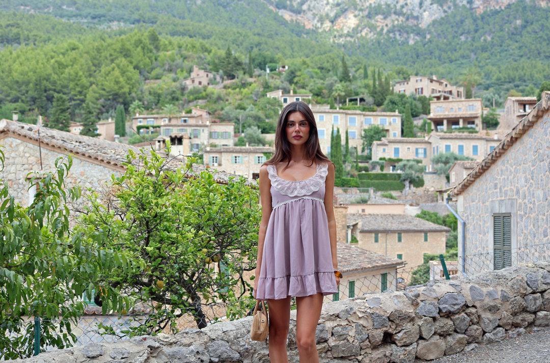 Nessa Dress - Lilac – Amelie Teje