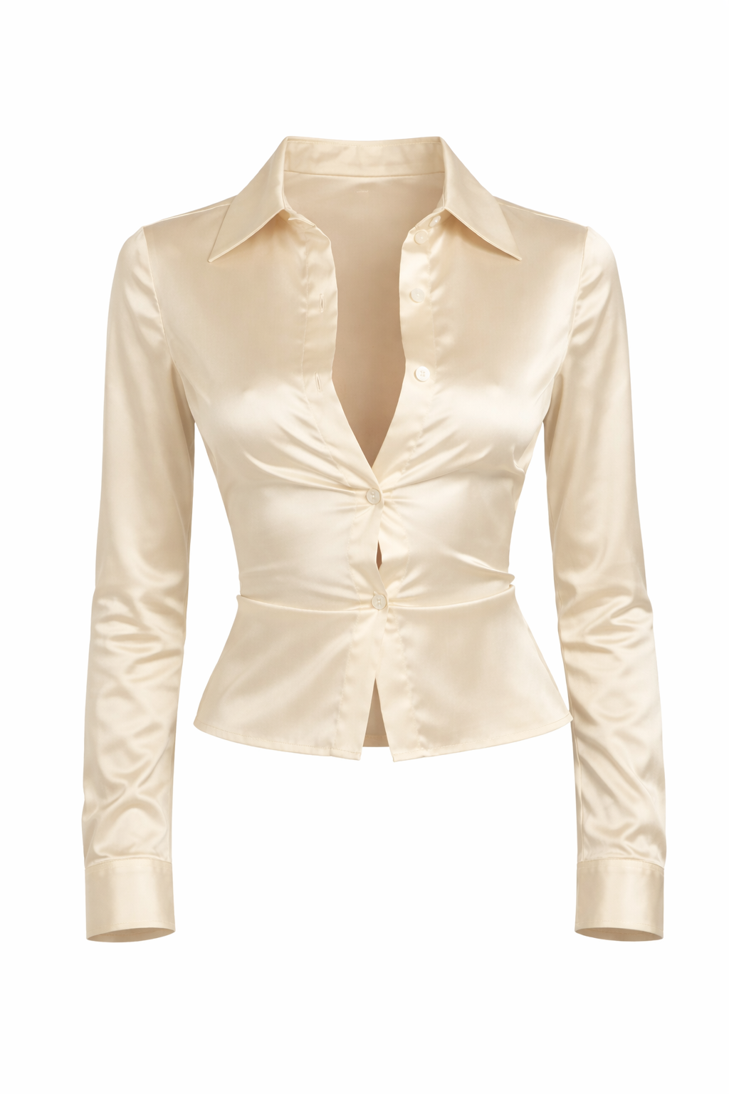 Siren Button Up - Ivory