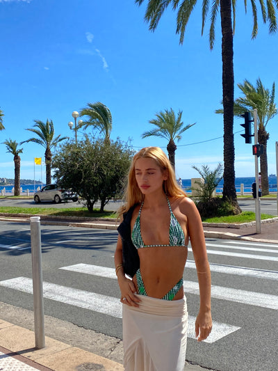 String Top - Femme in Vert